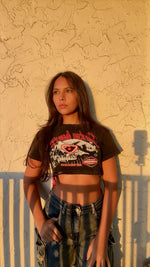 Crop Top "Art Heals Pain" Tee