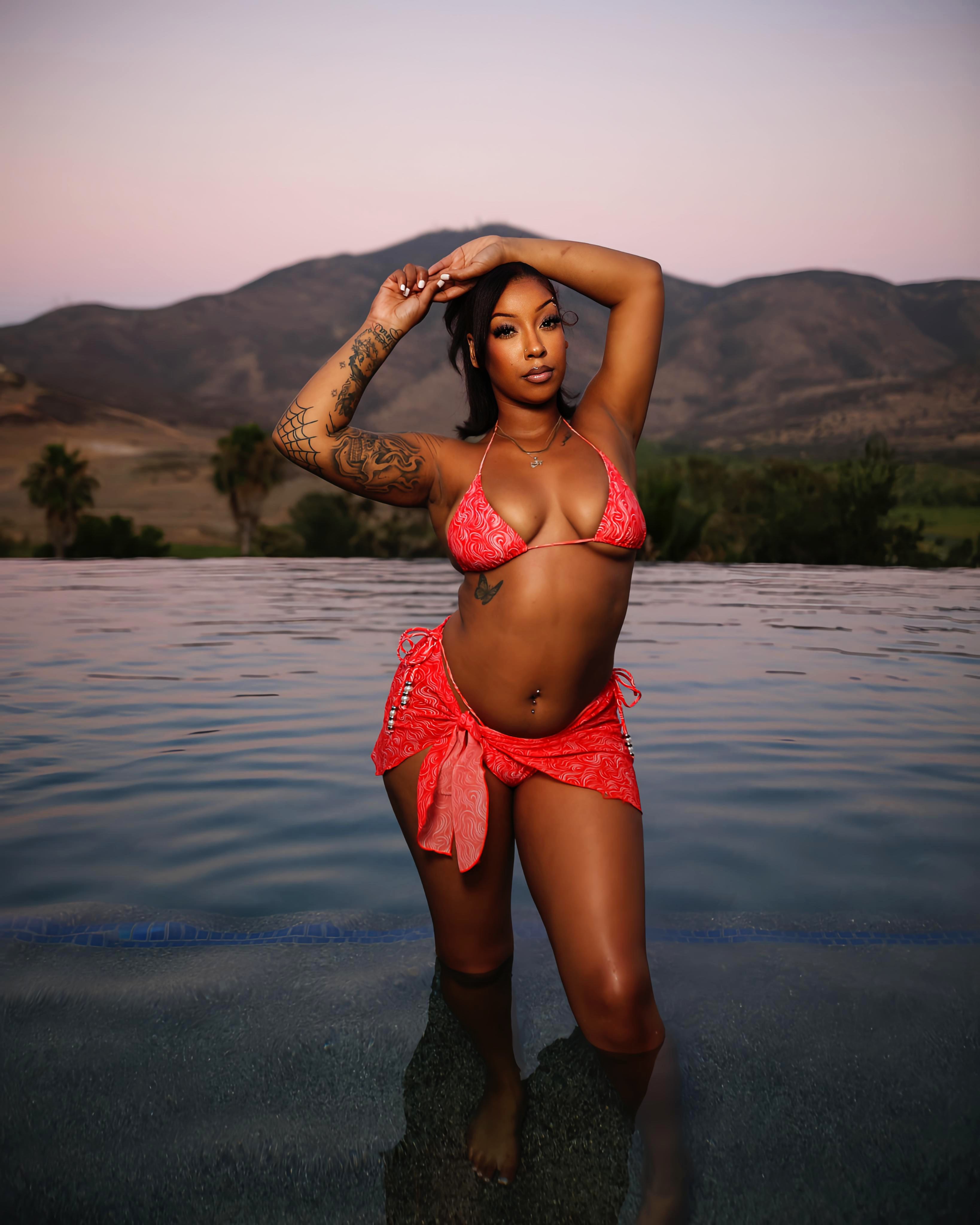 Cherry Red Bikini