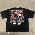 Oversized Red "Art Heals Pain"